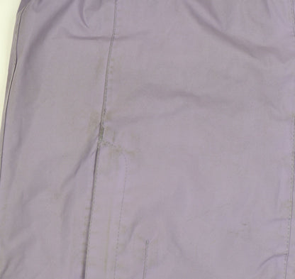 Regatta Women's Purple Hooded Anorak Jacket Size 12