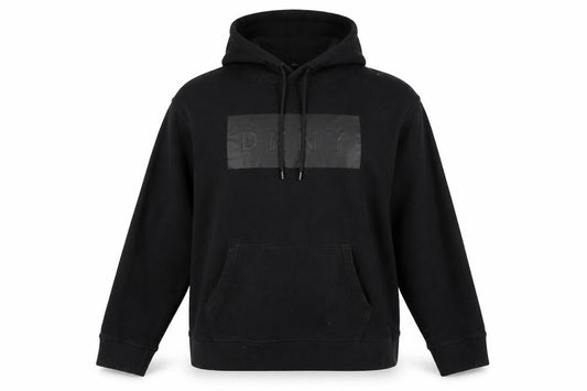DKNY Womens Black Pullover Hoodie XL - Casual Comfort
