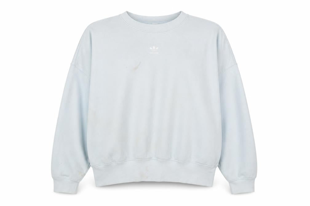 Adidas Women's Blue Sweatshirt Size 16 Relaxed Fit