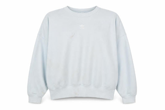 Adidas Women's Blue Sweatshirt Size 16 Relaxed Fit