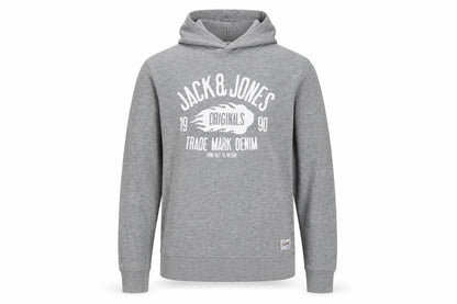 Jack Womens & Jones Grey Hoodie Large Pullover