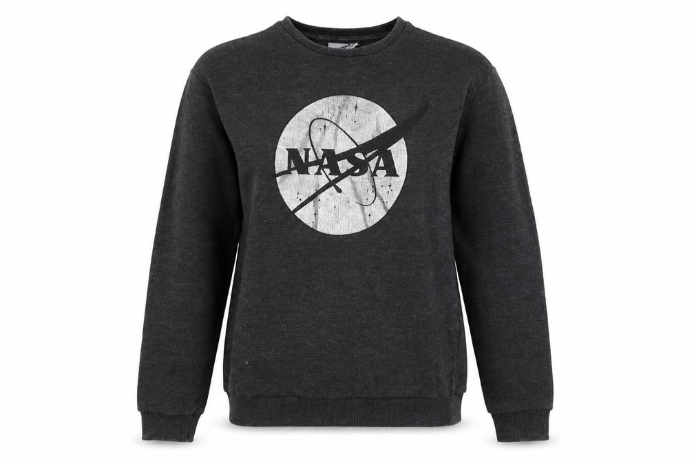 Women's NASA Black Pullover Sweatshirt Size 10