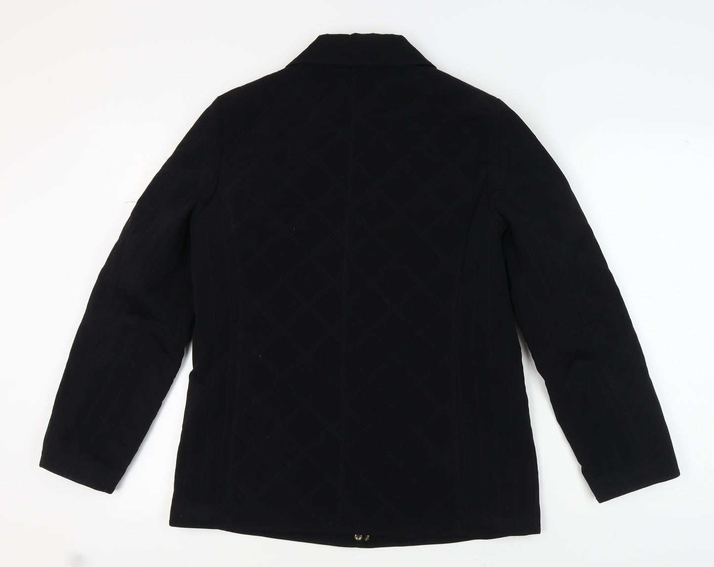 Liz Claiborne Women's Black Quilted Jacket M