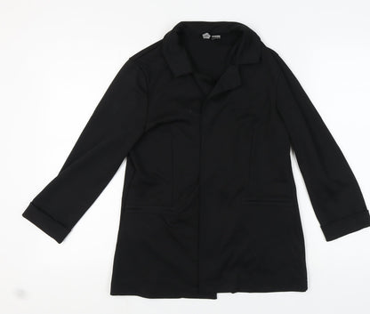 H&M Divided Women's Black Blazer M Regular Fit