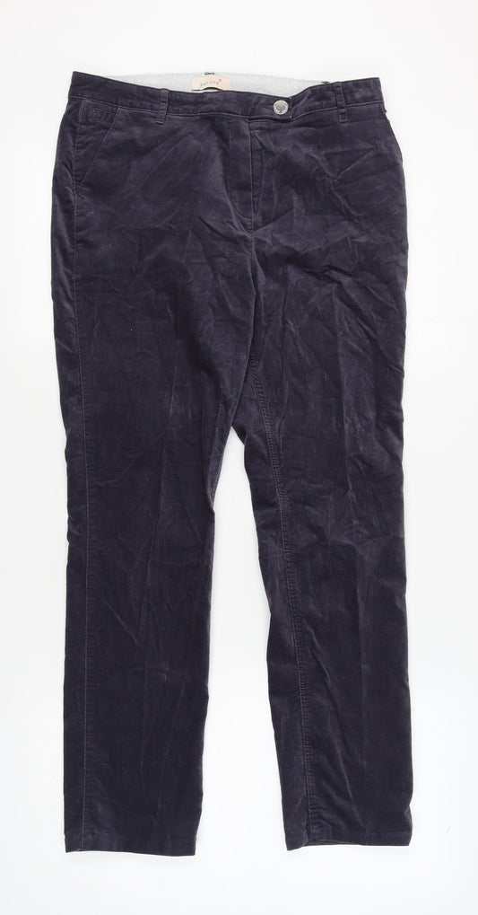 Marks and Spencer Women's Black Trousers - Size 14