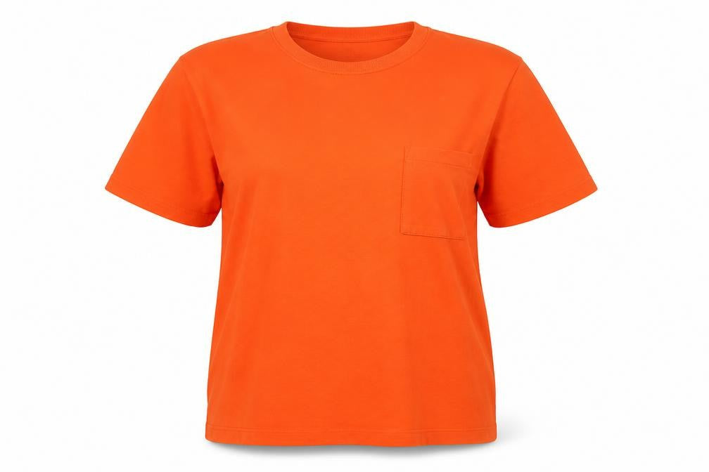 Express Orange Unisex T-Shirt M - Trendy & Casual