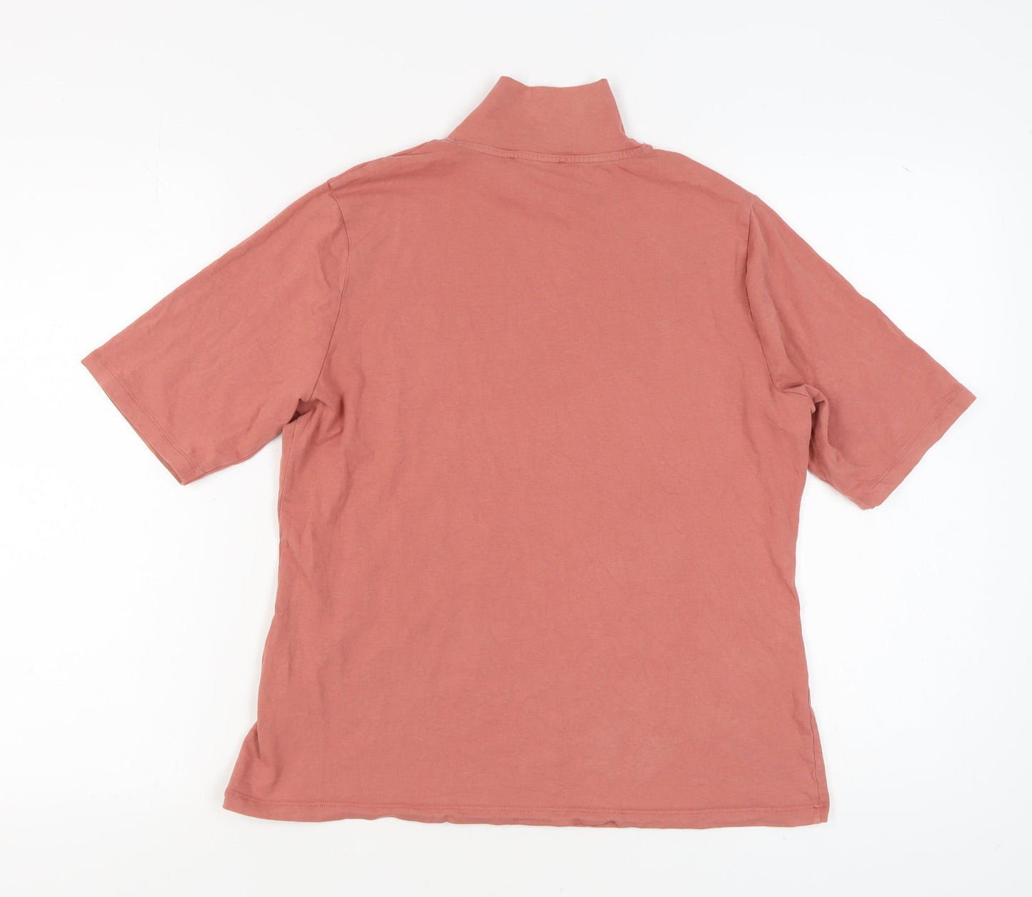 Marks and Spencer Pink High Neck Women's Top Size 18