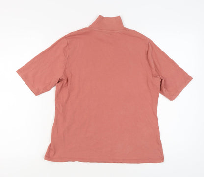 Marks & Spencer Pink High Neck Women's Top Size 18