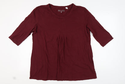 Additional front view of bpc selection Women's Red XL Basic Top
