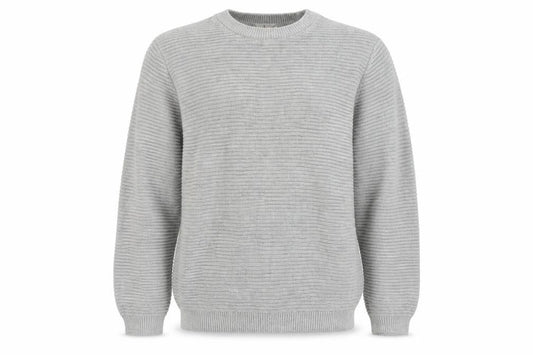 Topman Men's Grey Pullover Jumper, Size L