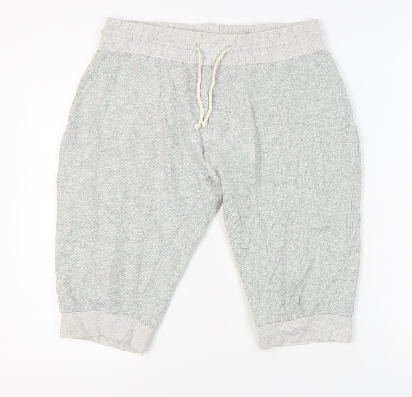 Topman Men’s Grey Sweat Shorts, M, Regular Fit