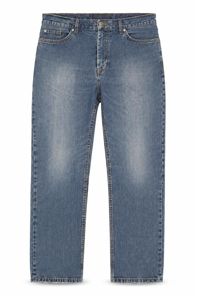 Marks & Spencer Men's Blue Straight Jeans, L
