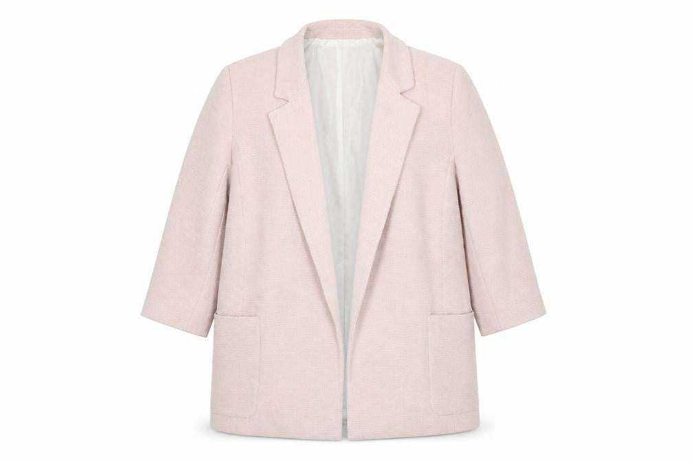 Zara Basic Women's Pink Regular Blazer S