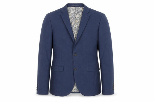 Next Men's Blue Blazer Jacket 38 Regular Fit