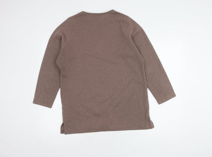 BHS Women's Mocha Brown Pullover Jumper Size 12