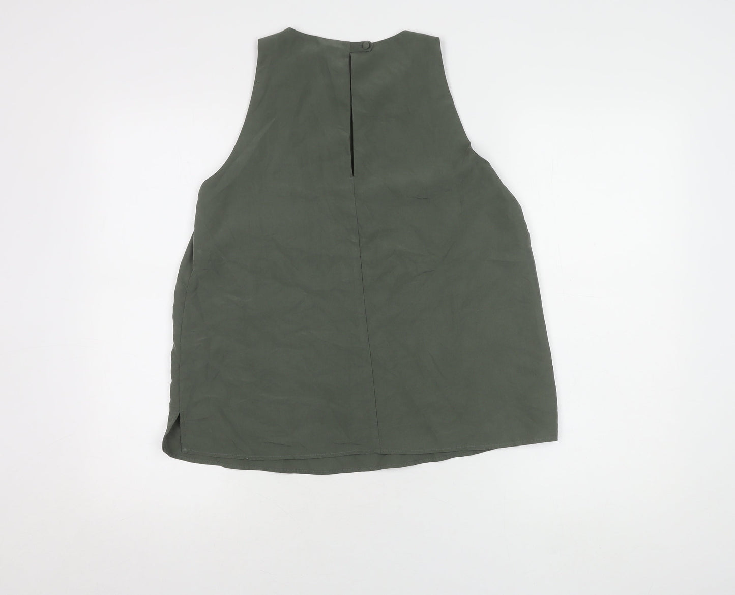 Marks and Spencer Women's Green Tank Top, Size 8
