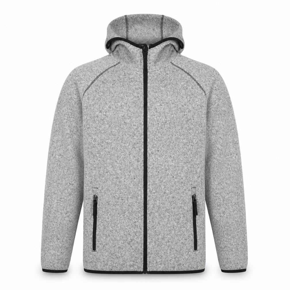 Livergy Men's Grey Hooded Jacket M