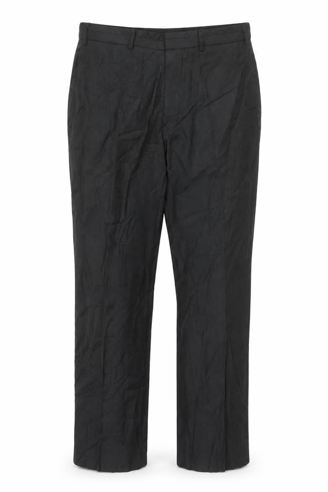 Next Men's Black Wool Trousers, 36S, Formal Wear
