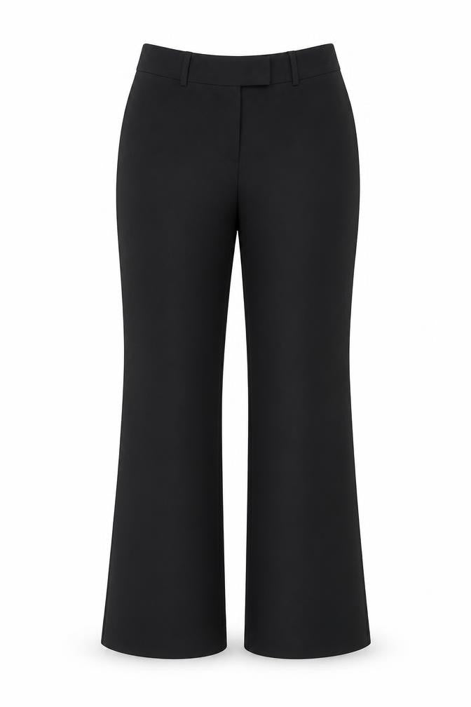 Lipsy Women's Black Flared Trousers Size 10