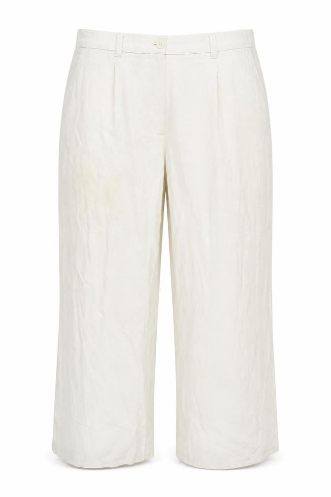 ASOS Design Women's Beige Wide-Leg Trousers Size 22