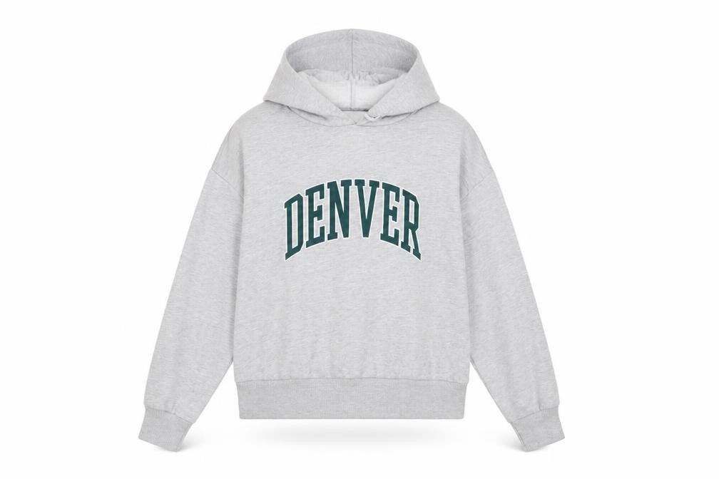New Look Women's Grey Pullover Hoodie M