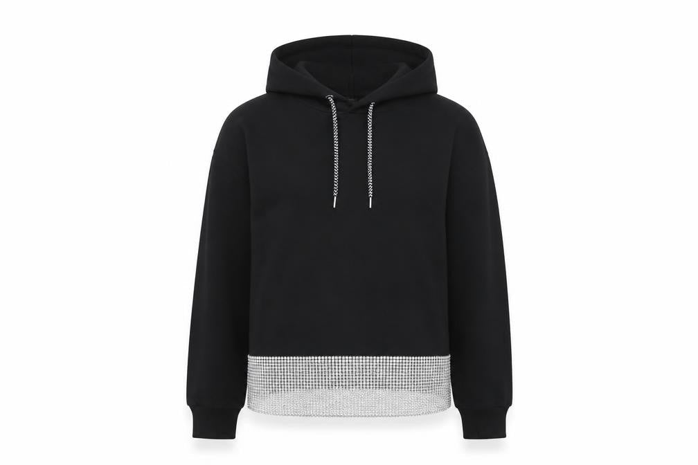 River Island Women's Black Pullover Hoodie S