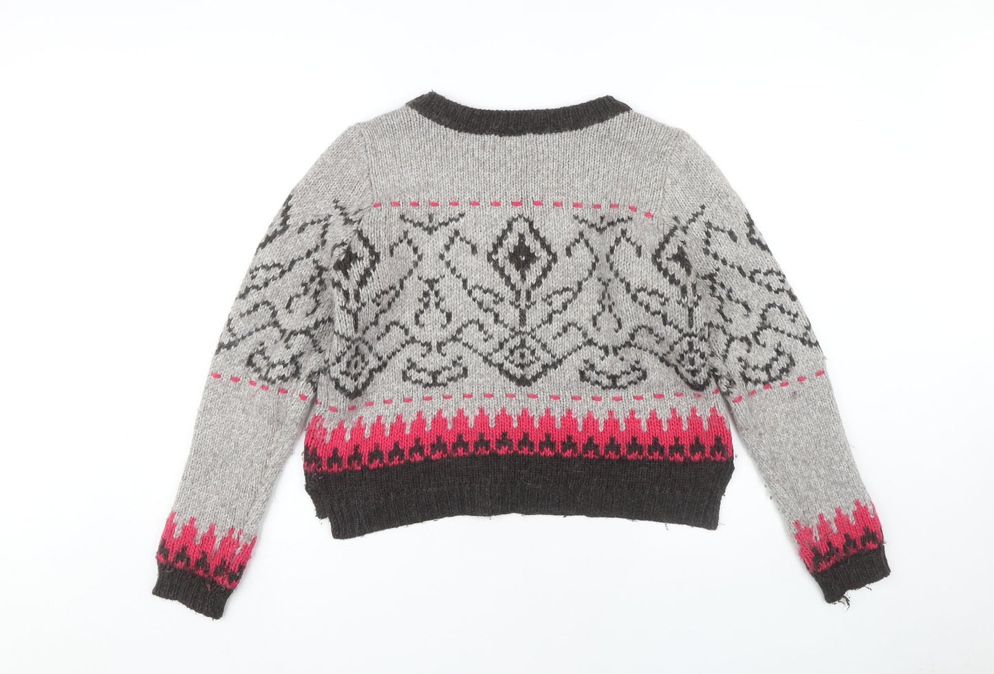 Marks and Spencer Women's Multicoloured Fair Isle Pullover Jumper