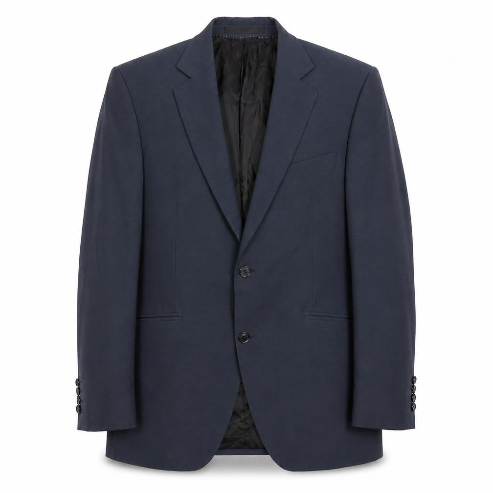 Blazer Men's Medium Grey Wool Blend Business Jacket 40R