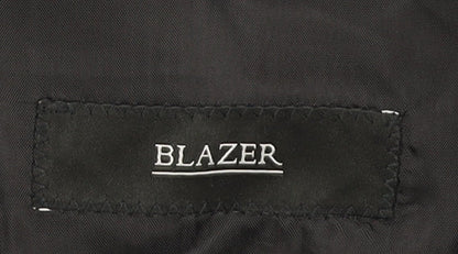 Blazer Men's Medium Grey Wool Blend Business Jacket 40R