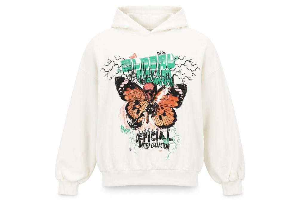 Boohoo Women's White Pullover Hoodie Size S