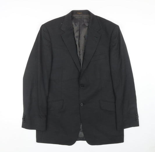 Simon Carter Men's Grey Suit Jacket Size M
