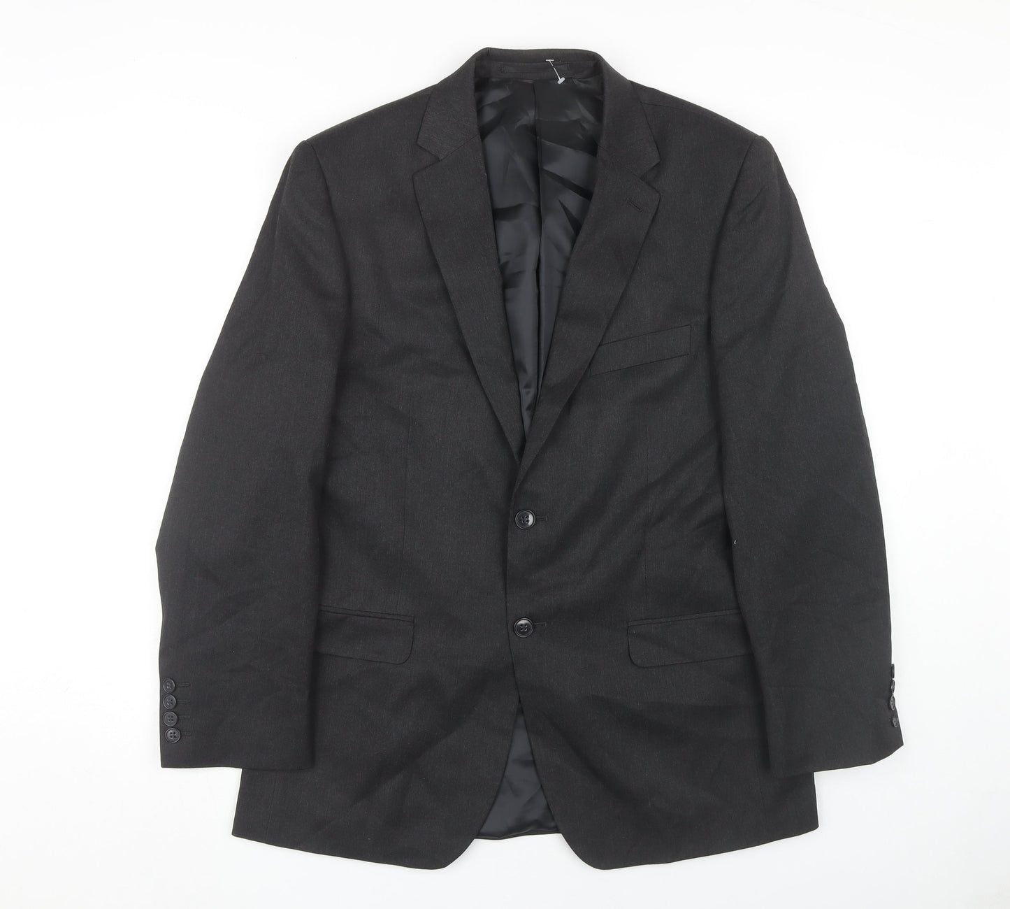 Burton Black Men's Regular Fit Blazer 40R