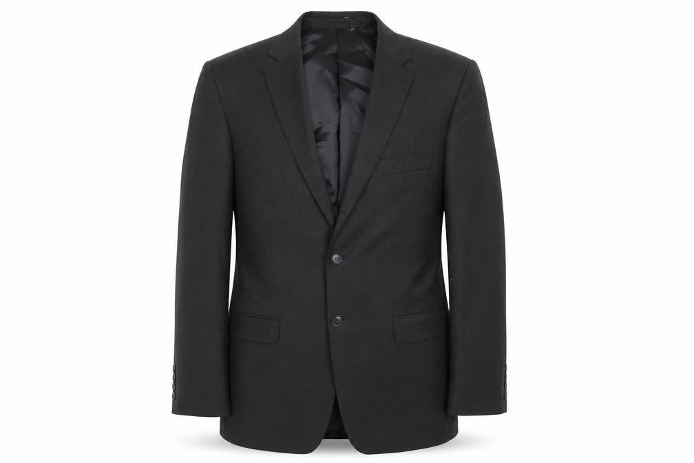 Burton Black Men's Regular Fit Blazer 40R