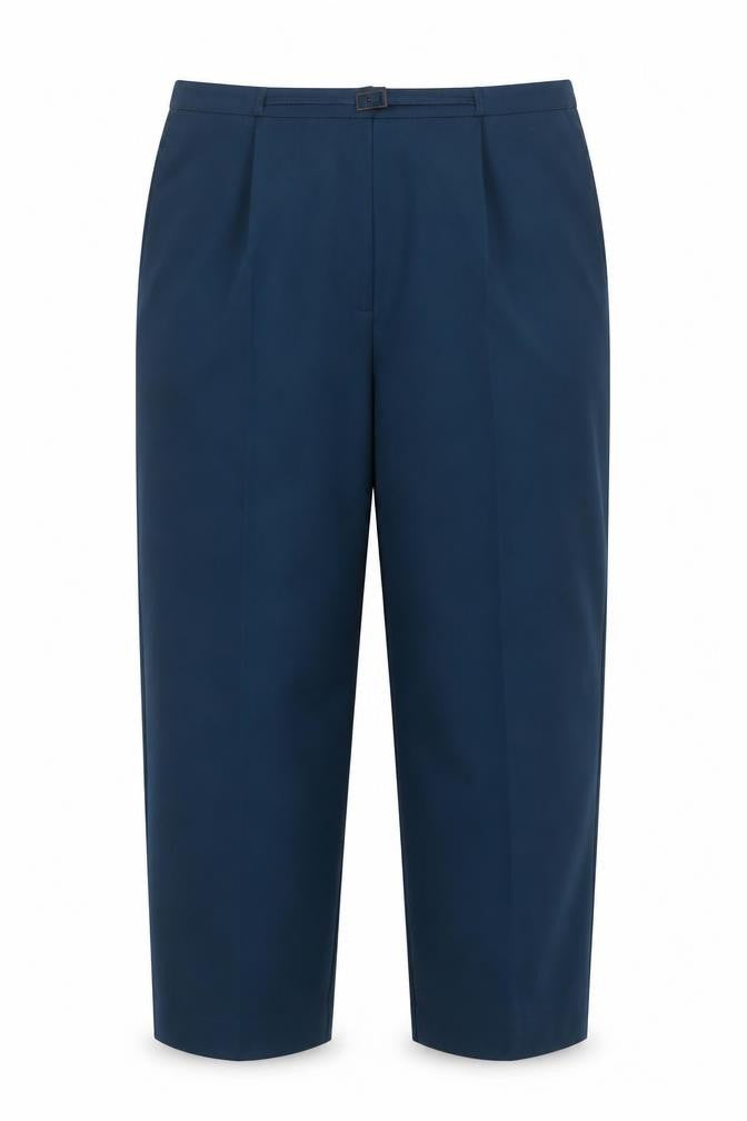 Bonmarché Women's Blue Trousers Size 18 Regular Fit