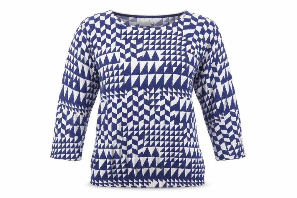 Next Women's Blue Pullover Jumper, Size 12, Boat Neck