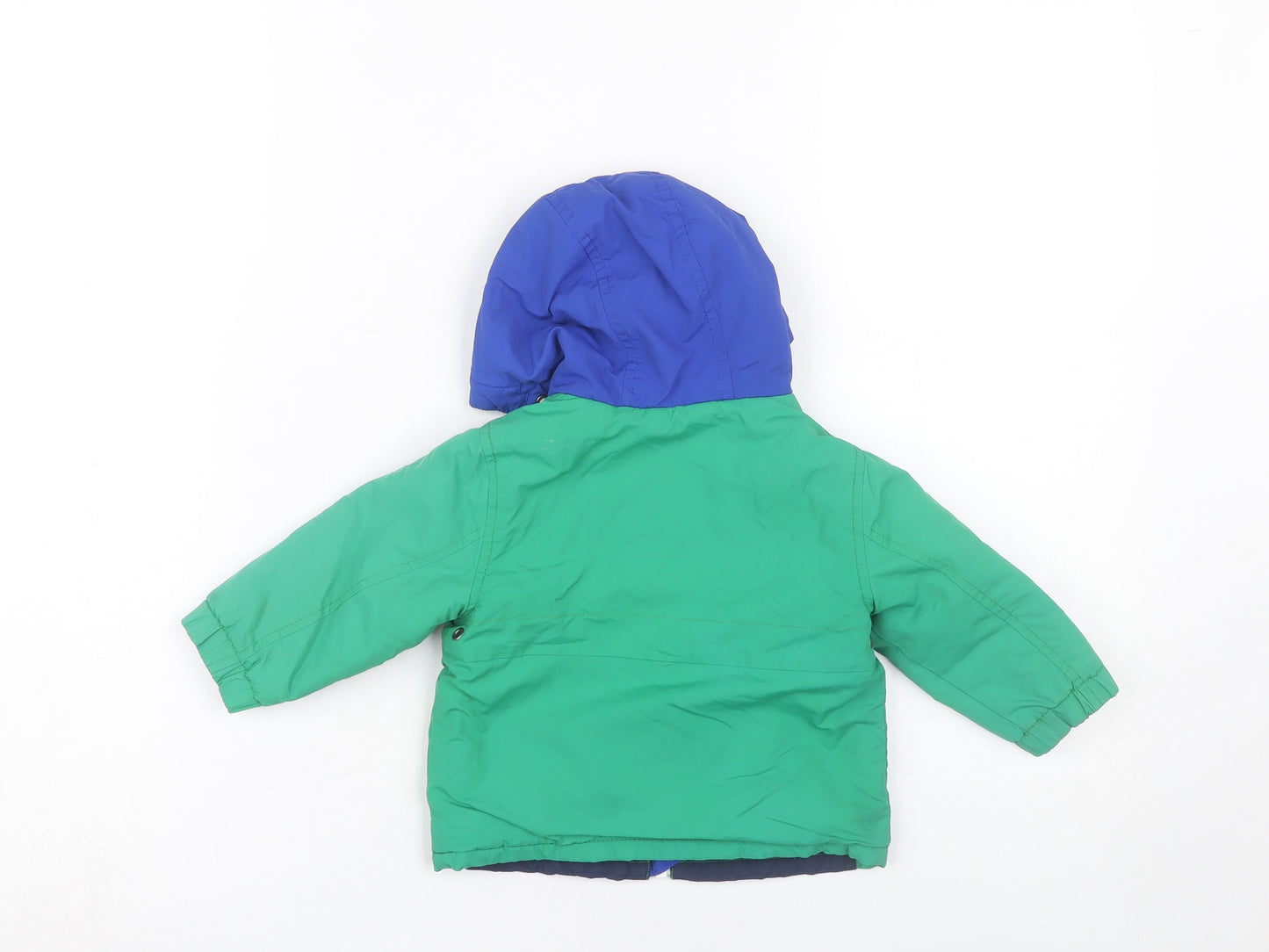Next Unisex Baby Colourblock Puffer Jacket, 6-9 Months