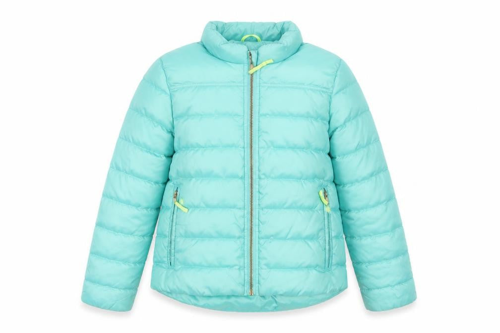 Crewcuts Girls Blue Puffer Jacket Size 8