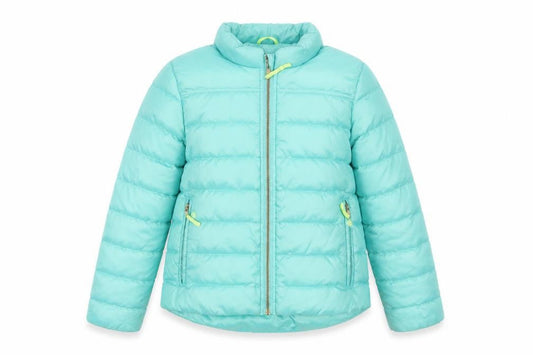 Crewcuts Girls Blue Puffer Jacket Size 8