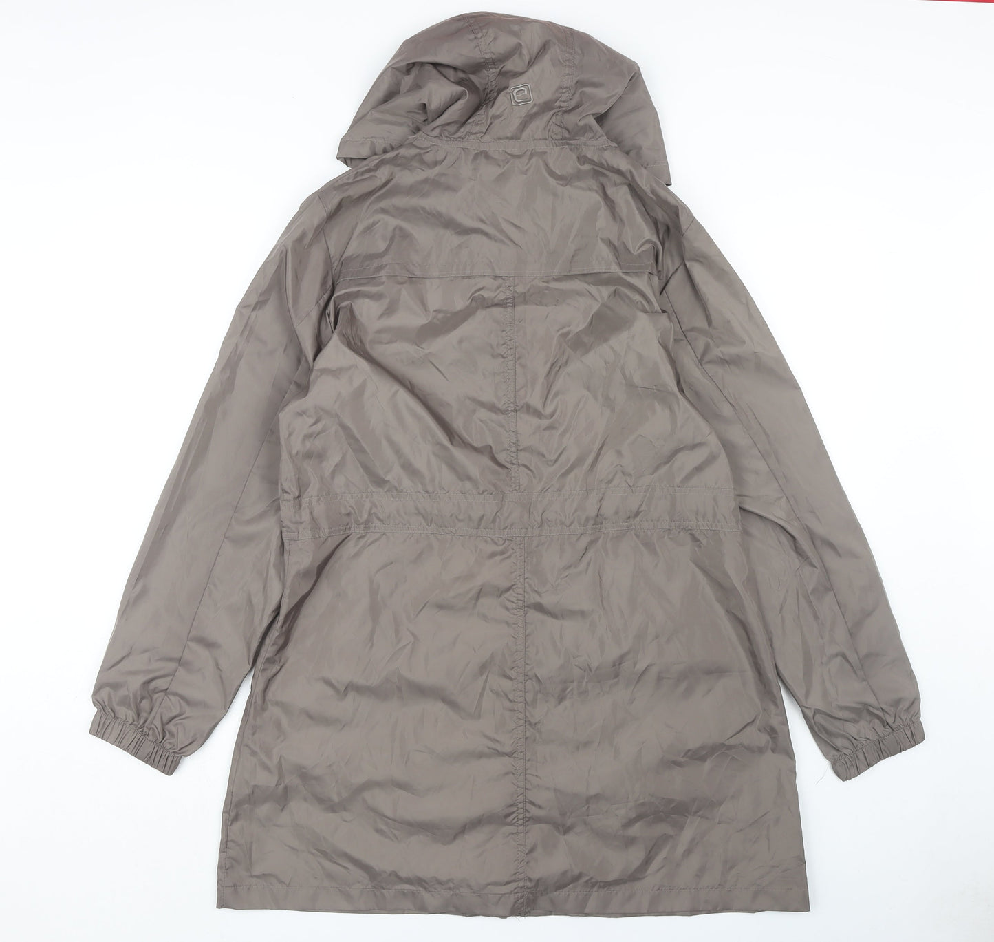 Mountain Essentials Women’s Brown Anorak Jacket Size 12