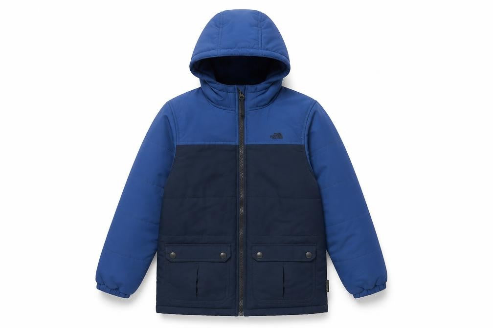 Trespass Boys Blue Hooded Puffer Jacket 9-10 Years