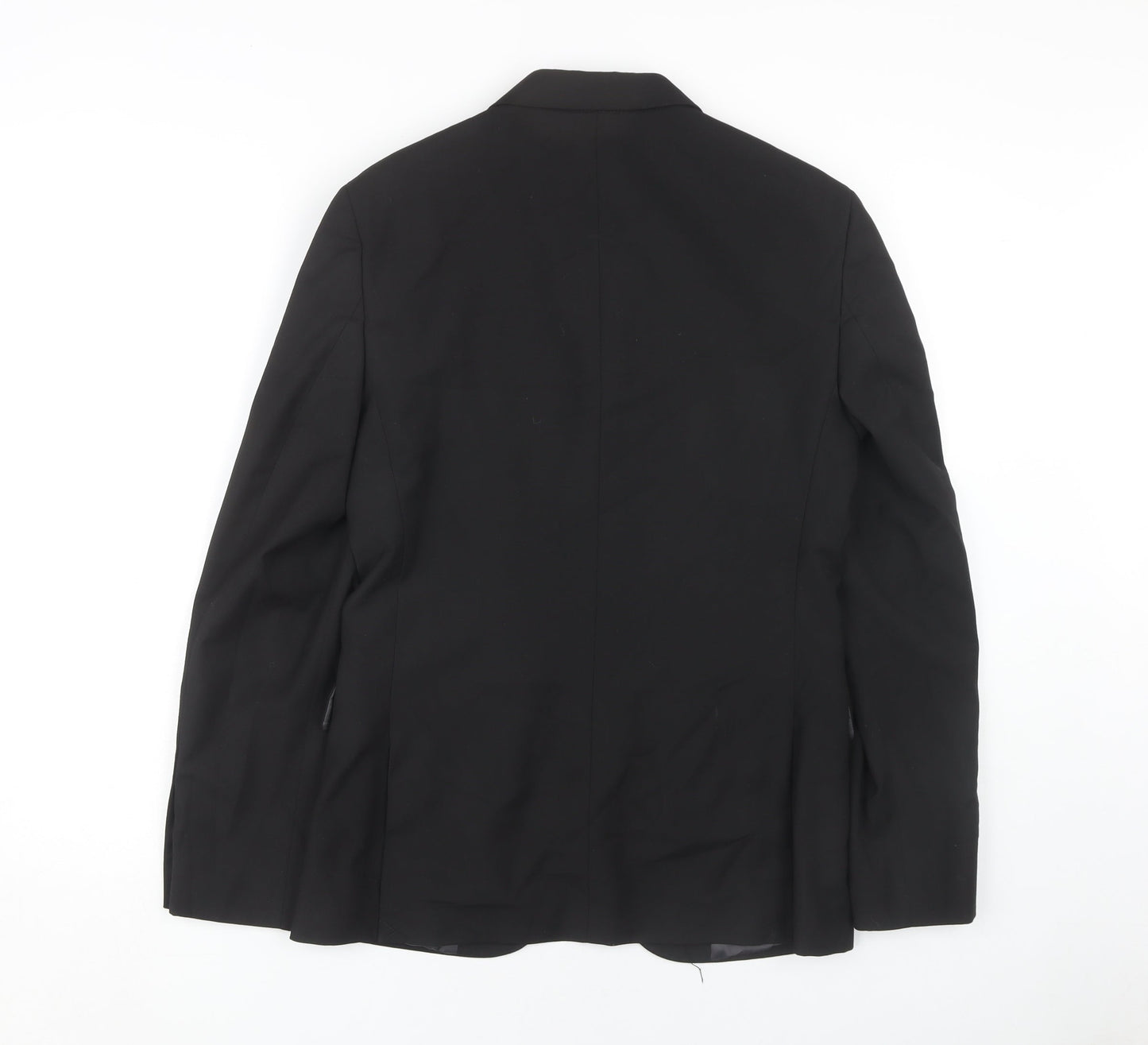 Moss London Men's Black Slim Fit Blazer Size 36R