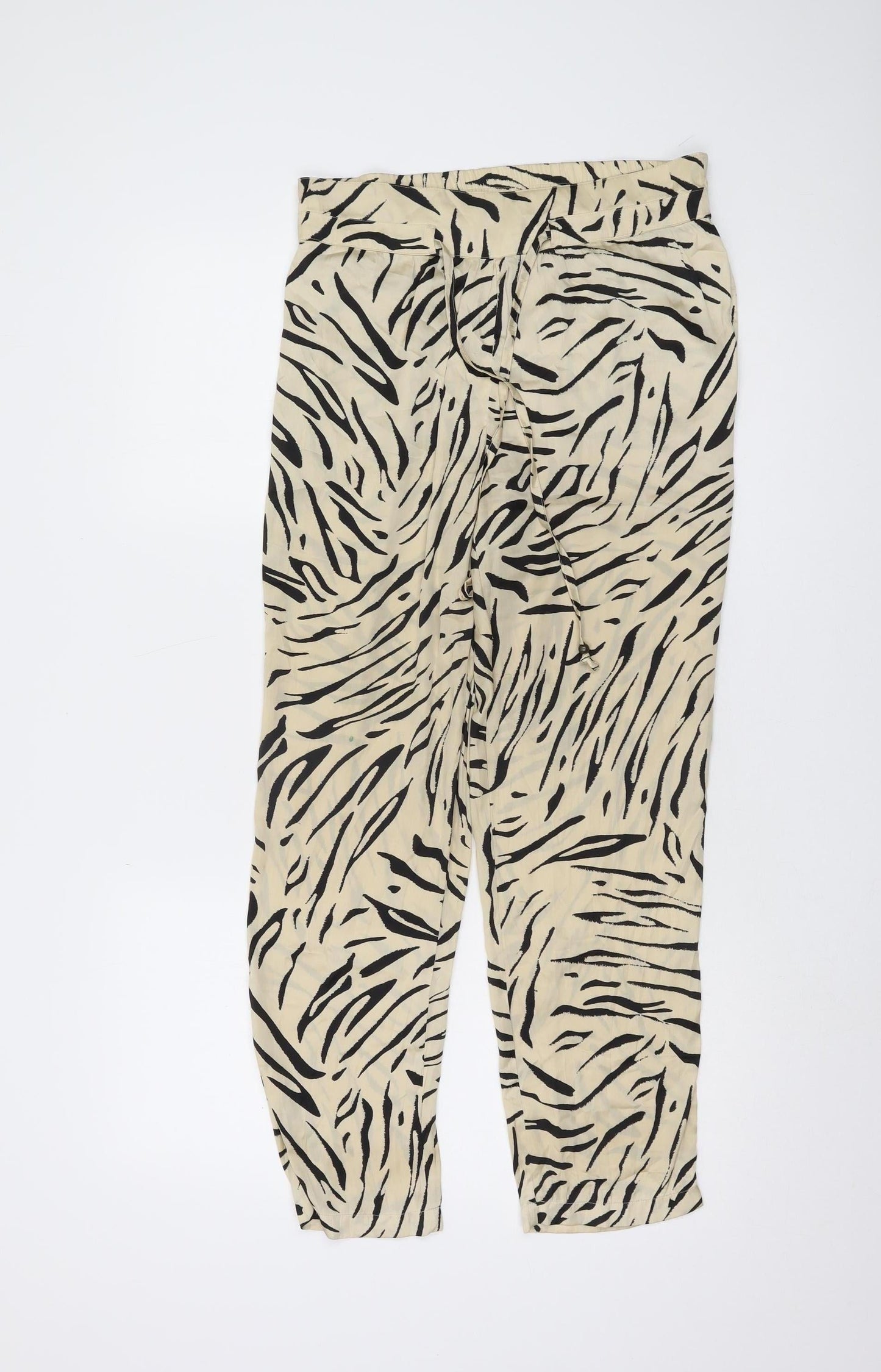 Marks and Spencer Women’s Jogger Trousers, Size 8, Animal Print