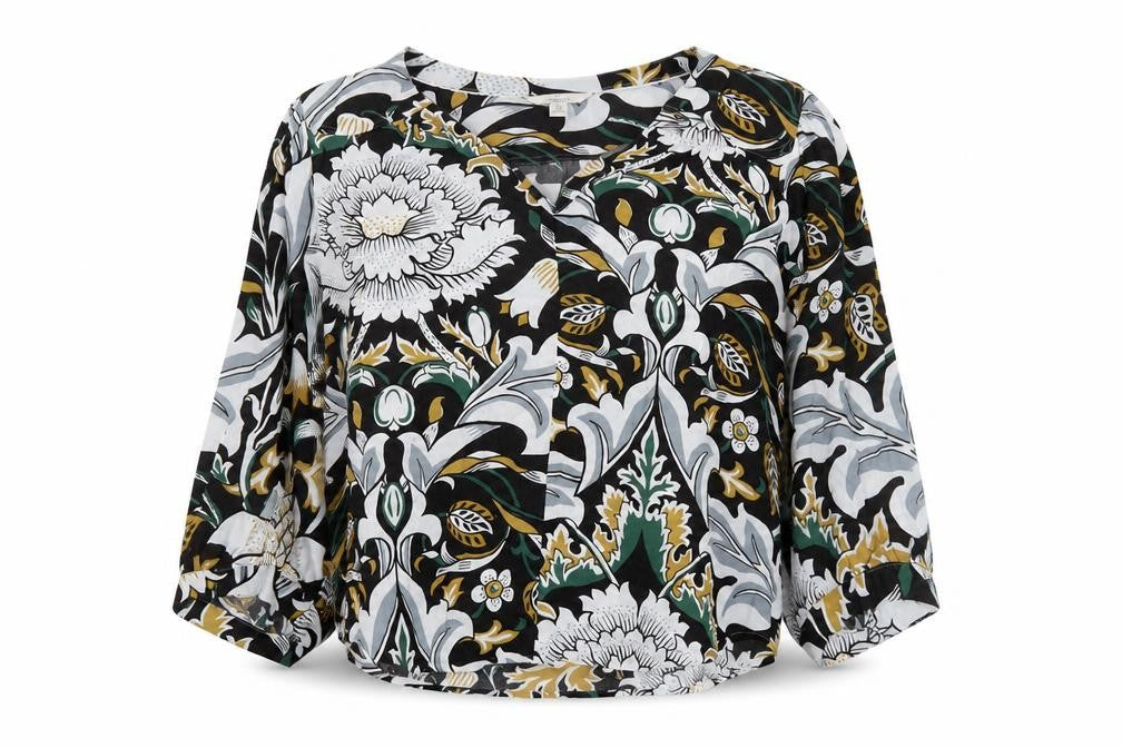 Next Women's Multicoloured Floral Blouse UK 12