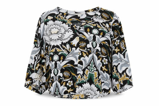 Next Women's Multicoloured Floral Blouse UK 12