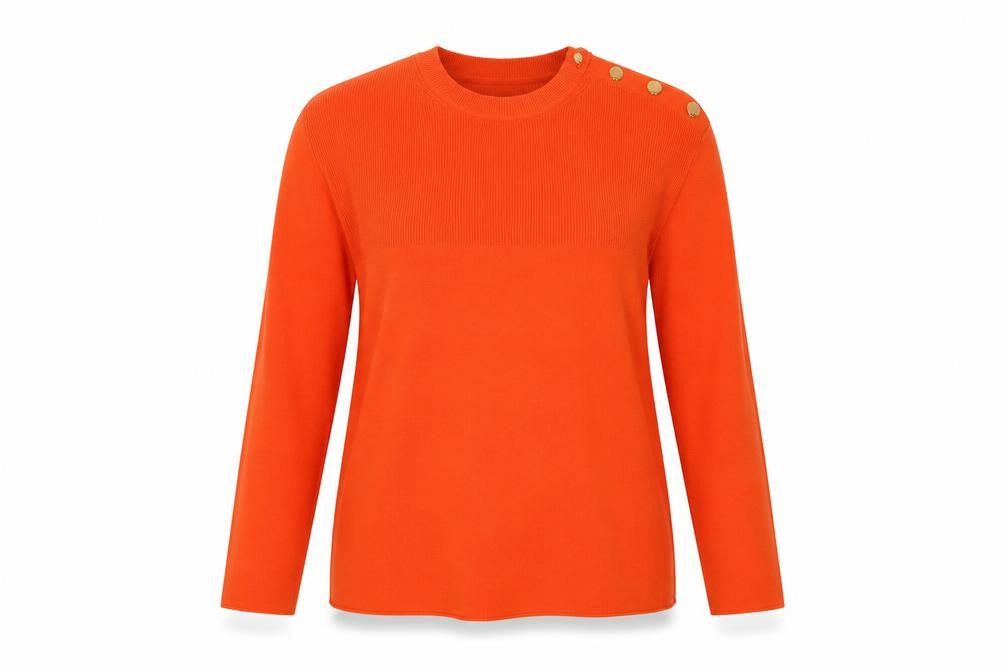 Marks & Spencer Women’s Orange Pullover Jumper M