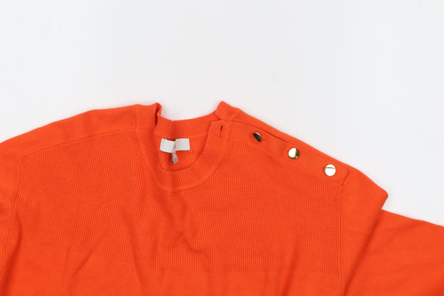 Marks and Spencer Women’s Orange Pullover Jumper M