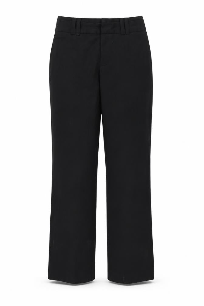 WE Women's Black Straight Trousers Size 12