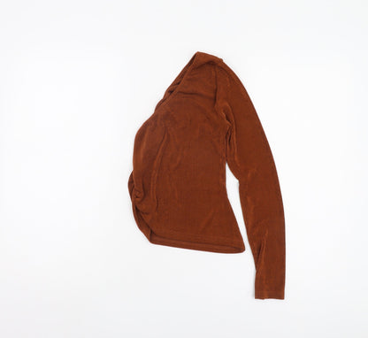 Motel Rocks Women's Brown Long Sleeve Top Size M