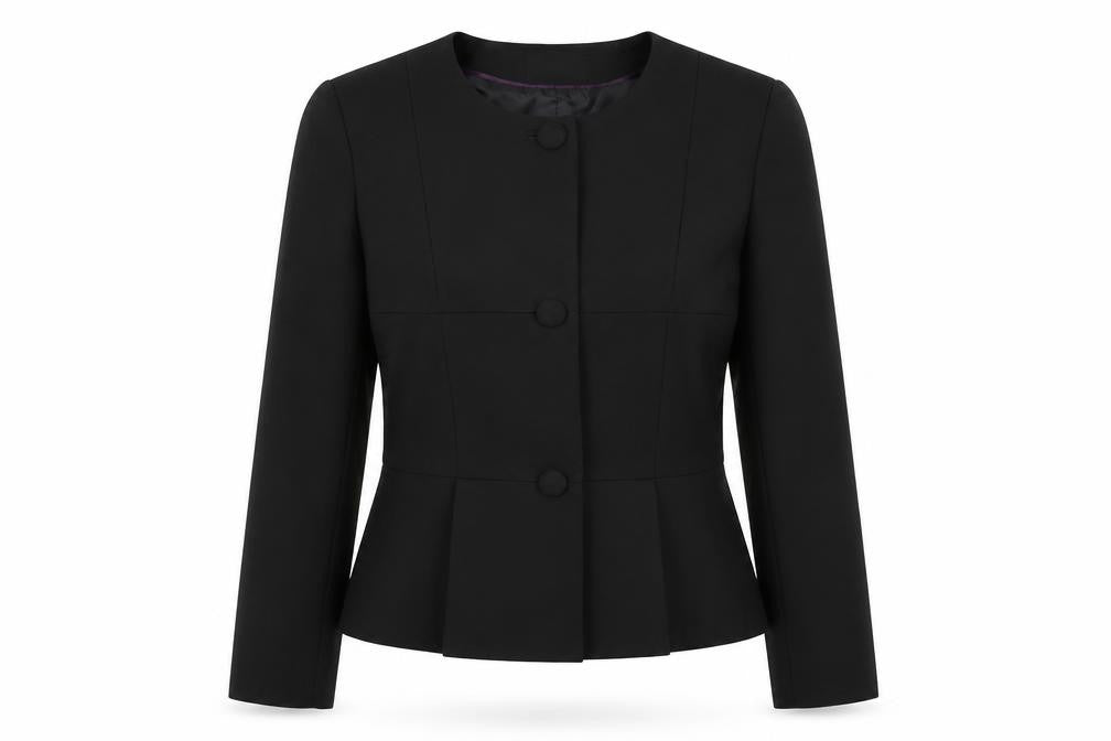 H&M Women's Black Blazer UK Size 12