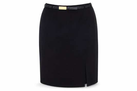 Personal Choice Women's Black Pencil Skirt, Size 20